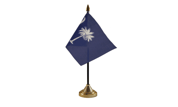 South Carolina Table Flags